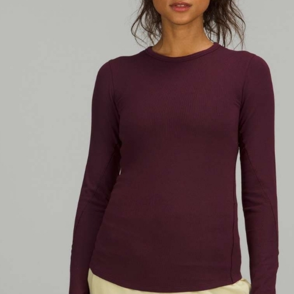 Hold tight ribbed long sleeve